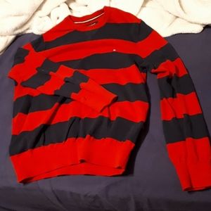 Bluey black and red stripe shirt